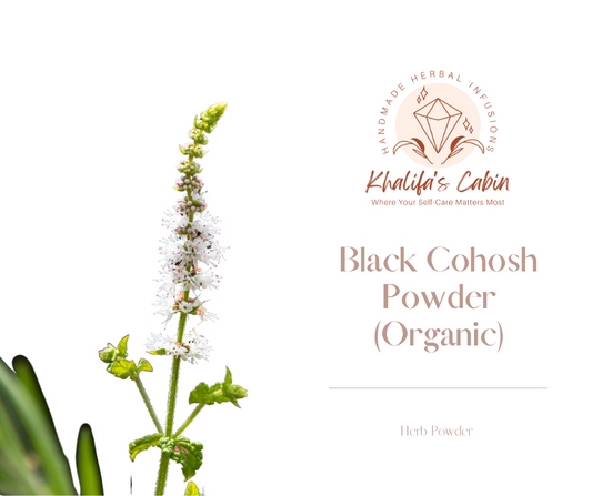 Black Cohosh Root Powder | Actaea racemose (Organic)